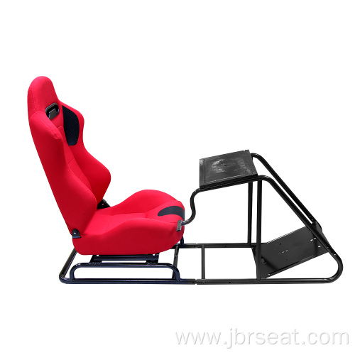Gaming Seat With Bucket Seats Racing Simulator